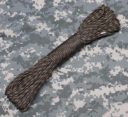 Bosbok Tactical 30m Paracord - Olive Drab Camo