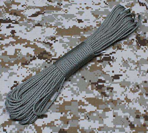 Bosbok Tactical 30m Paracord - Grey Camo