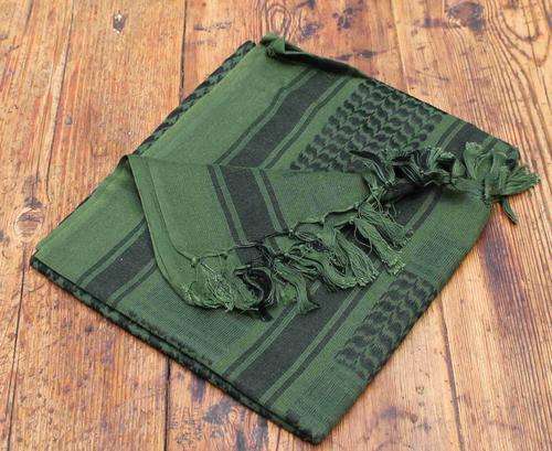 Shemagh - Black / Olive Drab