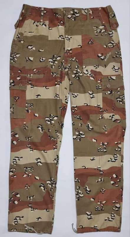 Desert Storm era Chocolate Chip Camo Pants