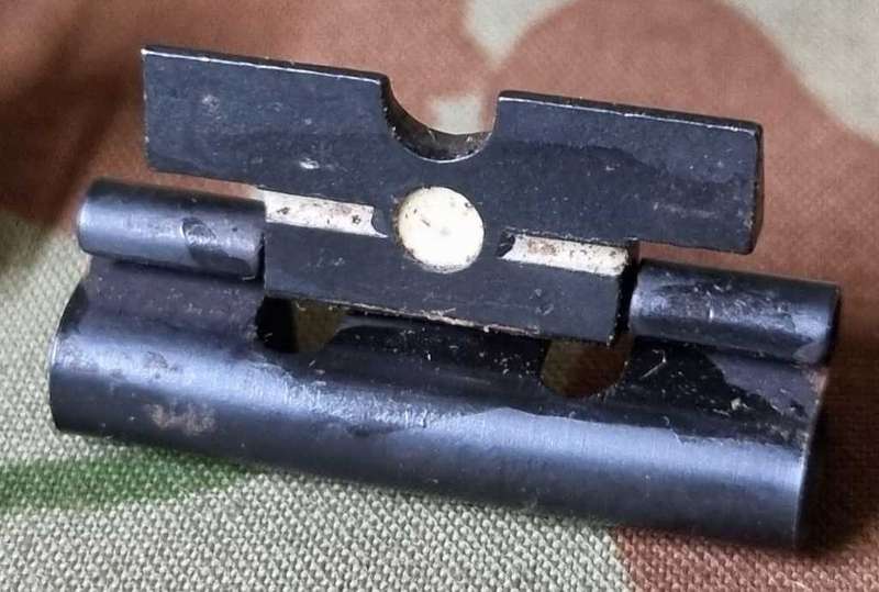 East German AK/AKM front and rear clip on night sights.