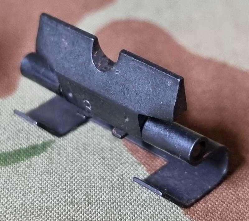 East German AK/AKM front and rear clip on night sights.