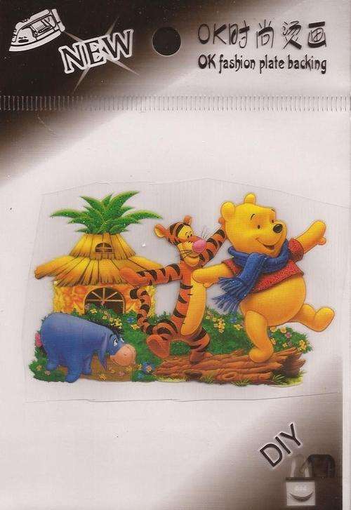 Iron - on sticker - Winnie the Pooh & friends ( 4 )