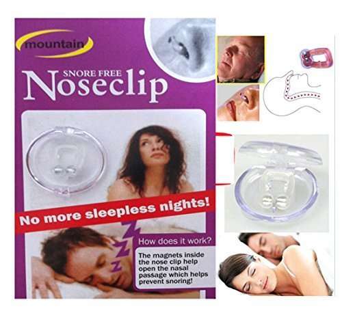 Anti Snoring Nose Clips Stop Snoring from the Nose Snore Free Nose Clips