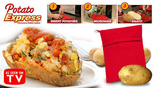 Potato Express Microwave Potato Cooker