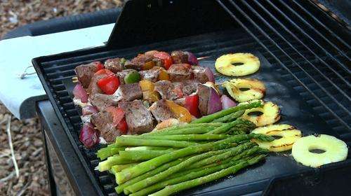 bbq grill mat x 2 mats