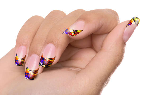 Trendy Nail Wraps Paradise