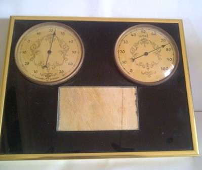 Framed Unknown Set of Temperature Gauges