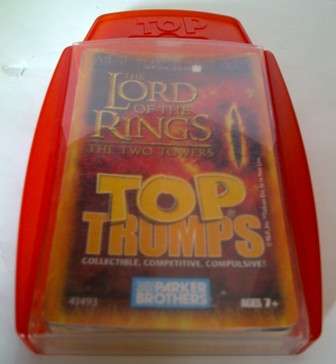 Top Trumps Lord of the Rings The Two Towers Trading Cards