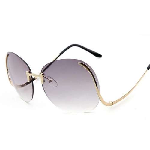 Eyeglasses Sunglasses Optics Metal Frame Women Men UV400 Vintage Sun Glasses Frame Retro Oversized