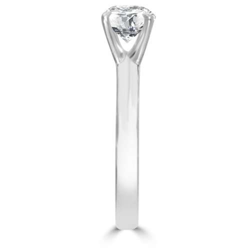 Jeweller Certificate INCLUDED R87 780.00 - Brilliant Round Cut 1.00 carat F/VS2 Diamond Ring 14kt