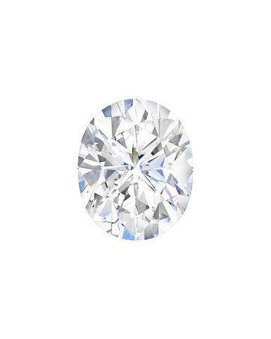CHARLES & COLVARD 2.10 CARAT OVAL EXCELLENT CUT FOREVER BRILLIANT MOISSANITE