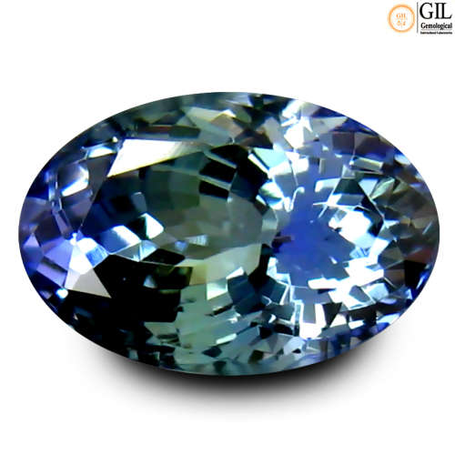 Sought After *TANZANITE* 2.82ct CERTIFIED OVAL Shaped VVS Tanzanite GIL CERTIFIED