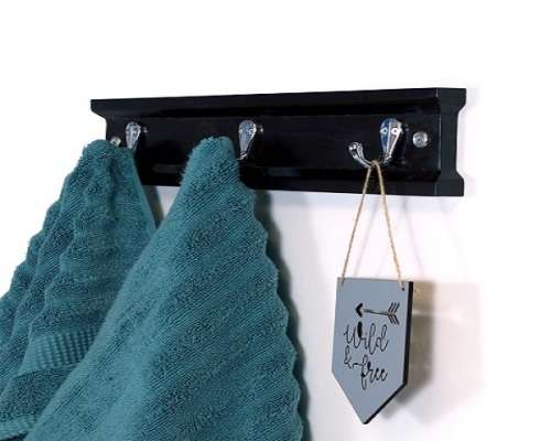 Coat Hook 3 Single Chrome Hooks