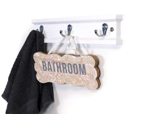 Coat Hook 3 Single Chrome Hooks