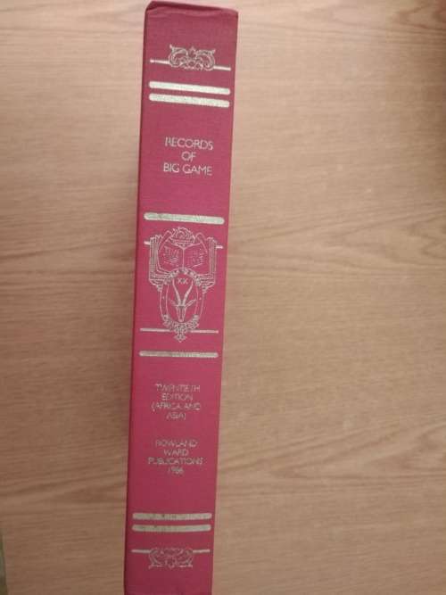 Rowland Ward Records of Big Game 20th edition