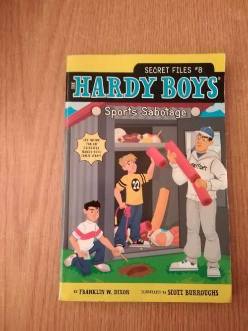 Franklin W Dixon the Hardy Boys sports sabotage