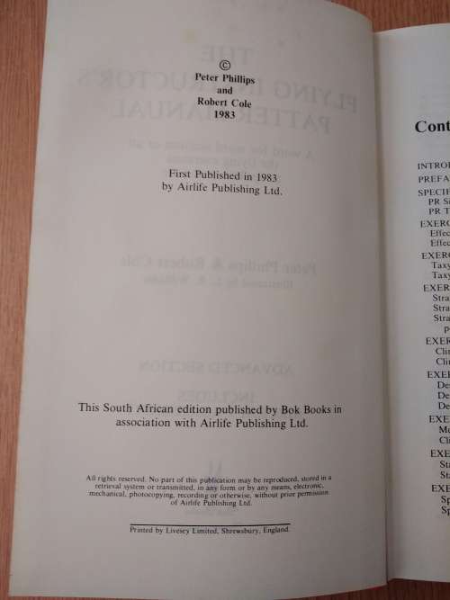 The Flying Instructors Patter Manual - Peter Phillips & Robert Cole