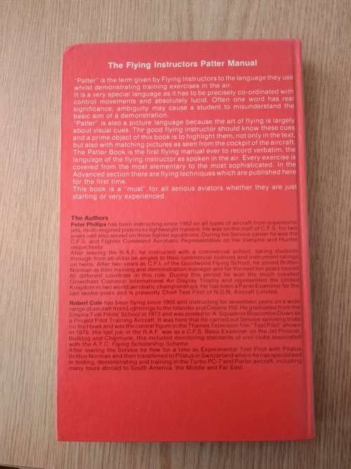The Flying Instructors Patter Manual - Peter Phillips & Robert Cole