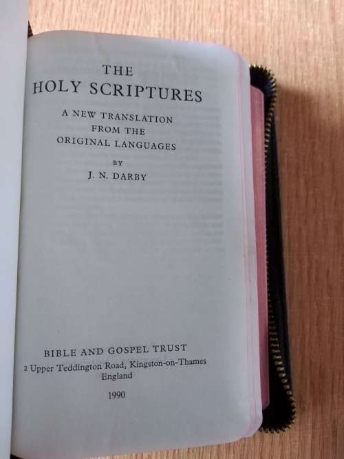Holy BibleLeather sip outer