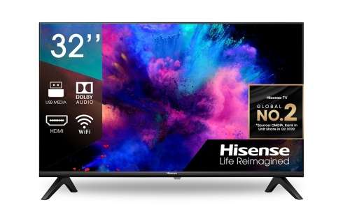 Hisense 32`` A4G HD Smart TV with Digital Tuner and Doby Digital