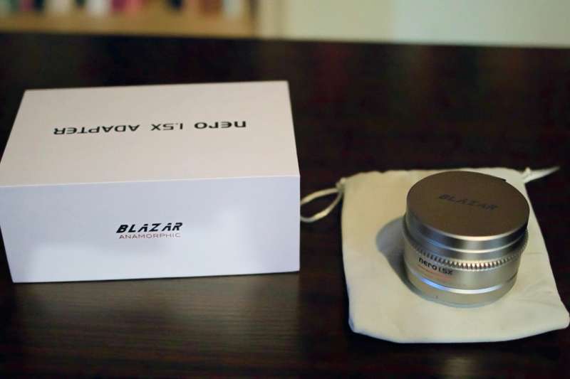 Blazar Nero 1.5x anamorphic adapter (Mint condition!)