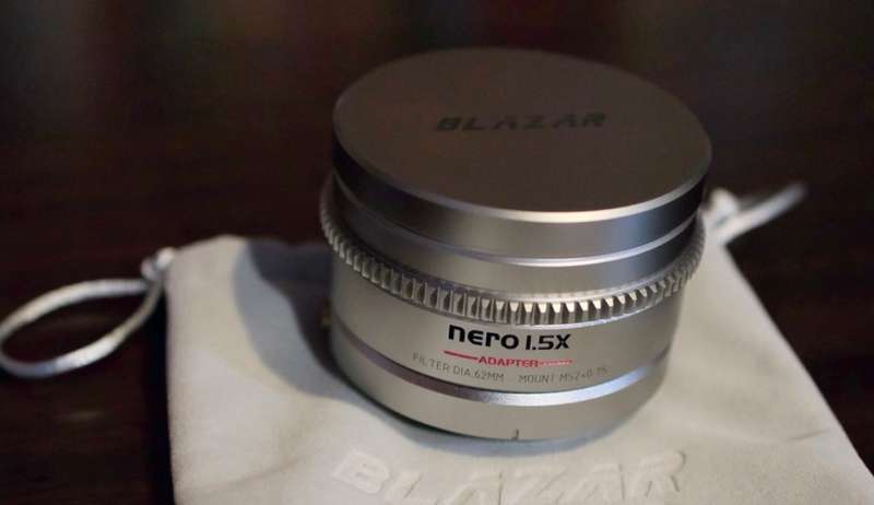 Blazar Nero 1.5x anamorphic adapter (Mint condition!)