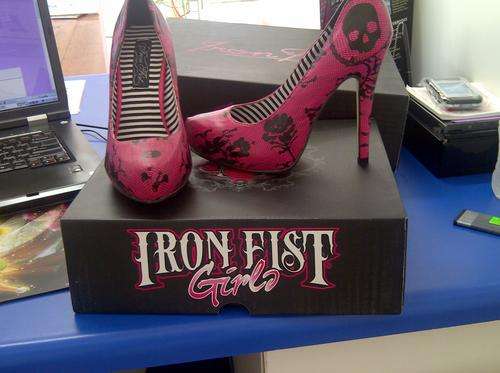 IRON FIST LACEY DAYS POINTED TOE PLATFORM