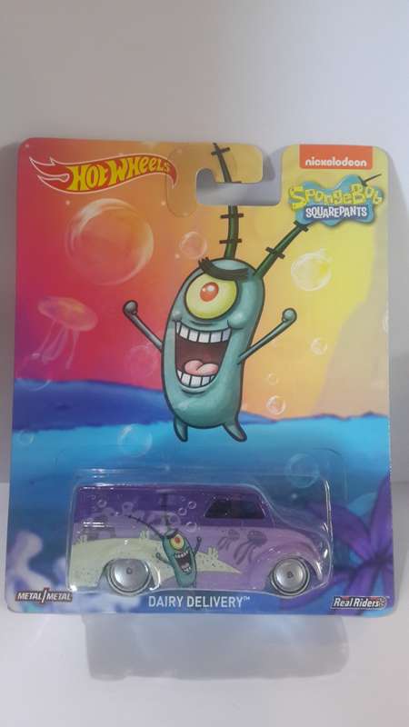 HOT WHEELS DAIRY DELIVERYSPONGEBOB