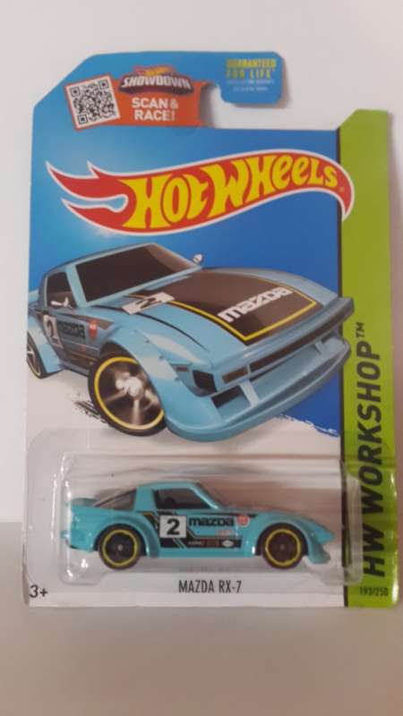 HOT WHEELS MAZDA RX-7 KMART EXCLUSIVE