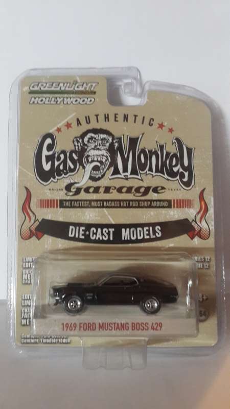 Greenlight - GAS MONKEY 1969 FORD MUSTANG BOSS 429