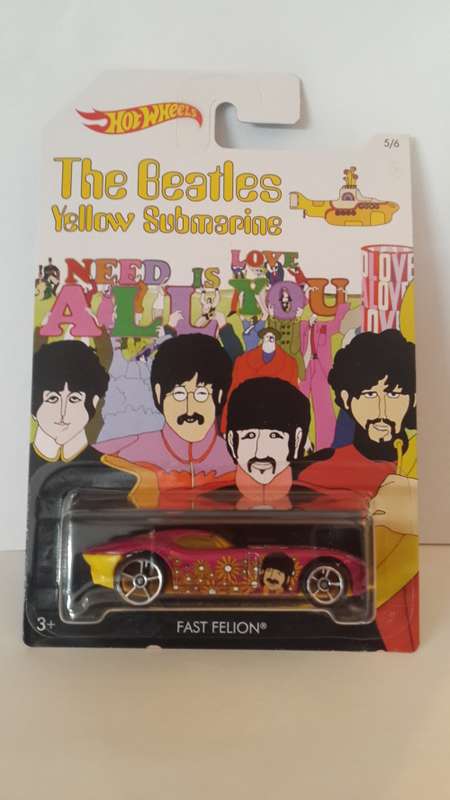 HOT WHEELS - The Beatles Fast Felion