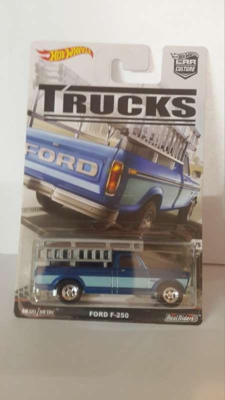HOT WHEELS TRUCKS FORD F250 REAL RIDERS