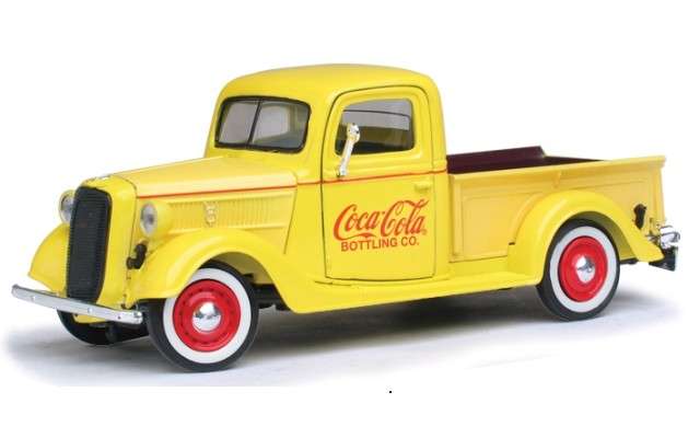 Motor City Classics - 1/24 Coca-Cola 1937 Ford Pickup + Free Shipping