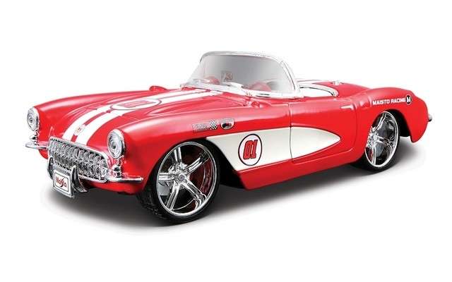 MAISTO 1/24 Chev Corvette 1957 All Stars