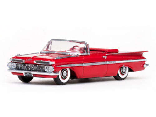 Vitesse - 1/43 1959 CHEVROLET Impala OPEN CONVERTIBLE ROMAN RED