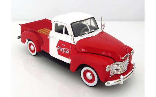 Motor City Classics - 1/32 Coca-Cola 1953 Chevy Pick up with cooler