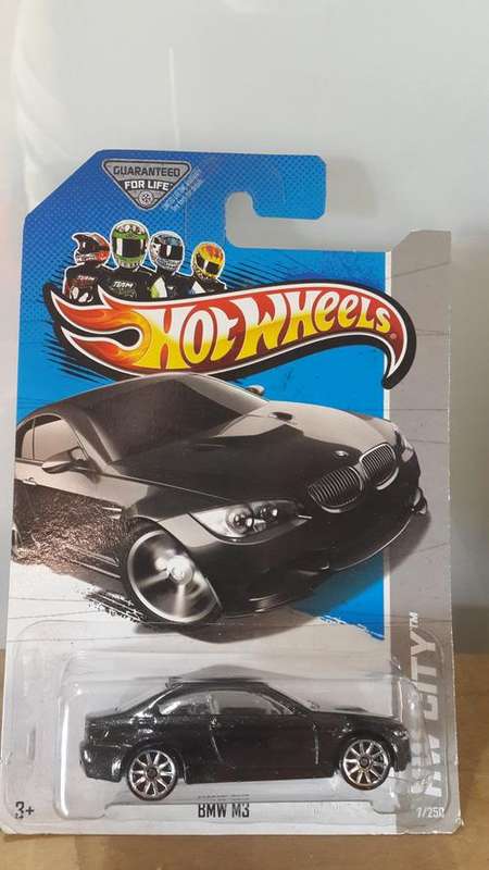 HOT WHEELS - 2010 BMW M3 Hot Wheels 2013 HW City #7/250 Black