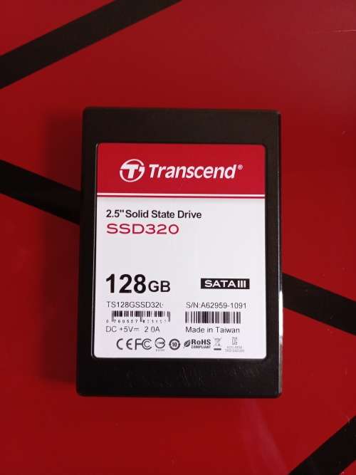 Transcend 128GB  2.5 SATA Solid State Drive  (SSD)