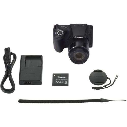 Canon PowerShot SX430 IS Digital Camera | 20.0 MP | 720p HD Movies | Wi-Fi | 45x Zoom