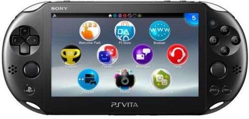 PS Vita PlayStation Slim Model PCH-2016 WiFi Edition (Black)