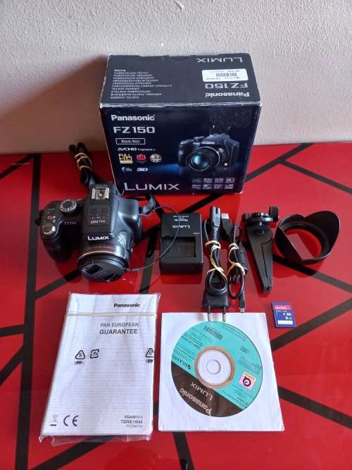 Panasonic LUMIX DMC-FZ150K 12.1 MP Digital Camera (FHD 1080p, CMOS Sensor and 24x Optical Zoom)
