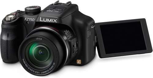 Panasonic LUMIX DMC-FZ150K 12.1 MP Digital Camera (FHD 1080p, CMOS Sensor and 24x Optical Zoom)