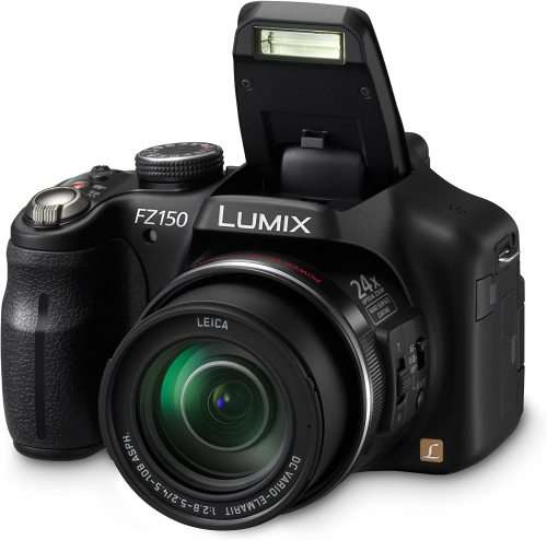 Panasonic LUMIX DMC-FZ150K 12.1 MP Digital Camera (FHD 1080p, CMOS Sensor and 24x Optical Zoom)