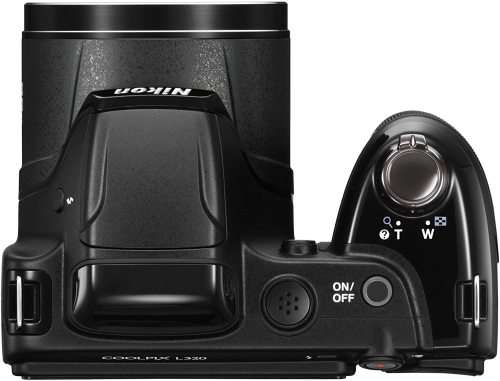 Nikon Coolpix L320 16.1 MP Digital Camera (26x Optical Zoom, HD Movie 720p)