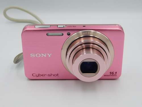 Sony Cyber-Shot DSC-W630 16.1MP Point-and-Shoot Digital Camera (Pink) with Camera Cas