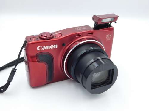 Canon Powershot SX710 HS Advanced Compact Digital Camera (Red)(20.3MP, 1080p FHD, WiFi, 30x Zoom)