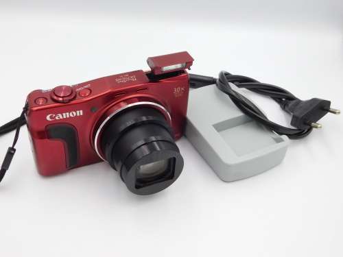 Canon Powershot SX710 HS Advanced Compact Digital Camera (Red)(20.3MP, 1080p FHD, WiFi, 30x Zoom)
