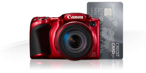 Canon PowerShot SX420 IS | 20.0 MP | 720p HD Videos | WiFi - Ultra Zoom Digital Camera (Red)