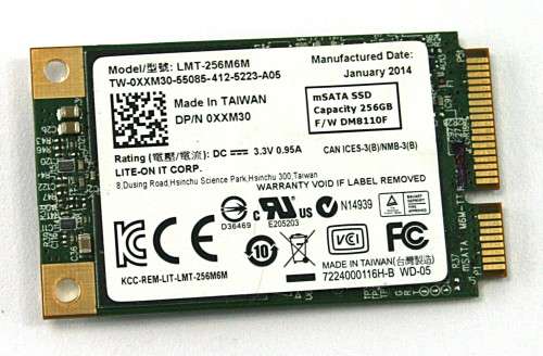 LITE-ON 256GB mSATA SSD - Solid State Drive